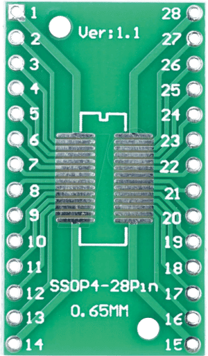 BB SOP28 - Entwicklerboards - SMD Breakout Adapter
