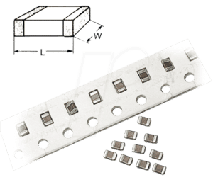 SMD 1/4W 100 - SMD-Widerstand