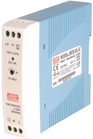 SNT MW-MDR20-15 - Schaltnetzteil