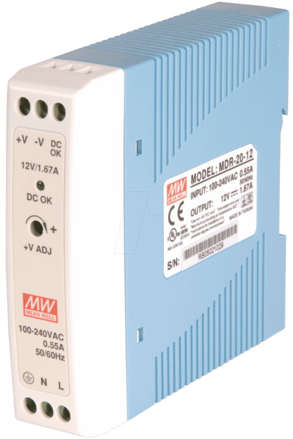 SNT MW-MDR20-15 - Schaltnetzteil