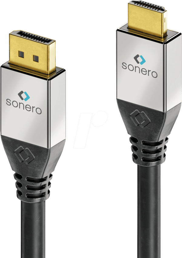 SON DC100-010 - DisplayPort Stecker auf HDMI A Stecker