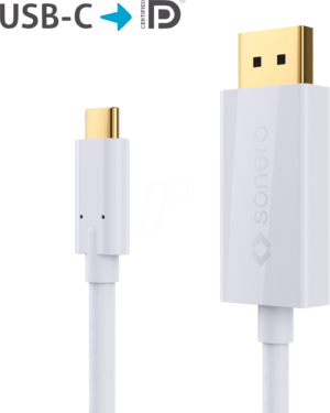 SON X-UCC021-015 - USB C Stecker auf DP Kabel