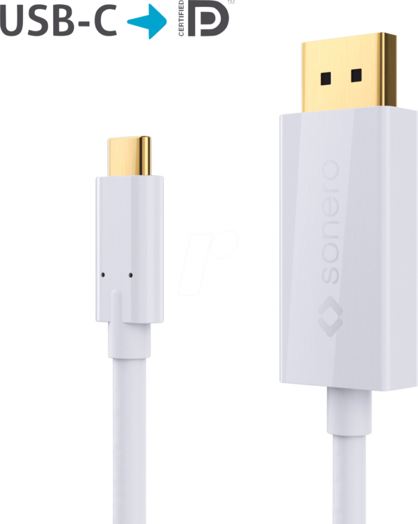 SON X-UCC021-015 - USB C Stecker auf DP Kabel