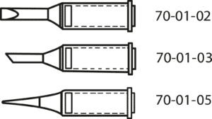 SPITZE 70-01-02 - Lötspitze für Pyropen