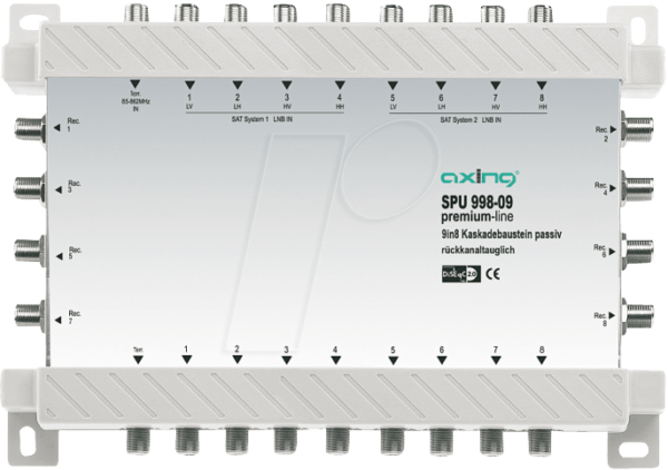 SAT SPU998-09 - Multischalter