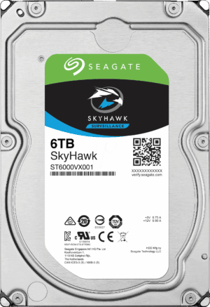 ST6000VX001 - 6TB Festplatte Seagate SkyHawk - Video