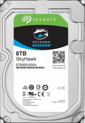 ST8000VX004 - 8TB Festplatte Seagate SkyHawk - Video