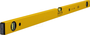 STABILA 14189 - Wasserwaage mit 2 Vertikal-Libellen