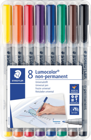 STAEDTLER 316WP8 - Non-permanent Stift F