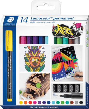 STAEDTLER 317C14 - Permanent-Universalstift M