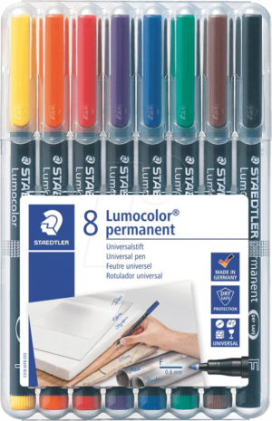 STAEDTLER 318WP8 - Permanent-Universalstift F