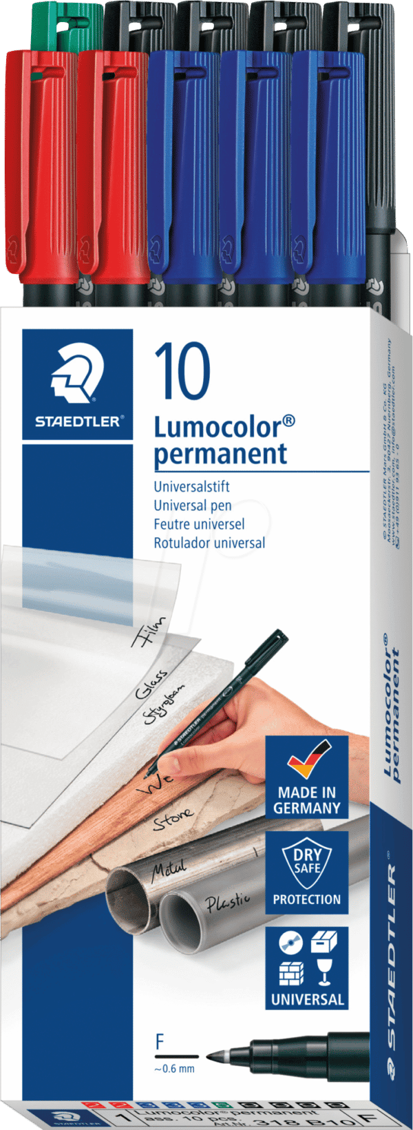 STAEDTLER 318B10 - Permanent-Universalstift F