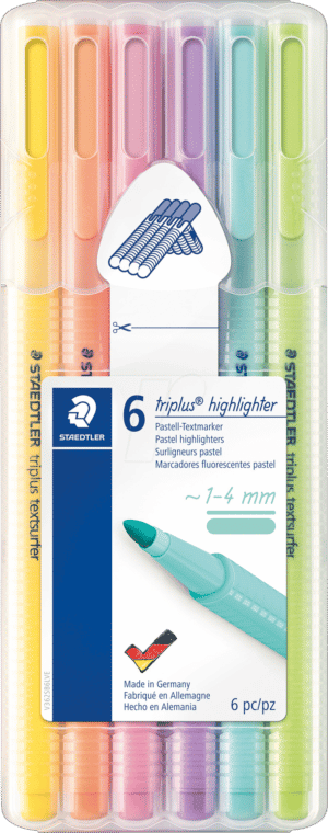 STAEDTLER 362CS6 - Textmarker