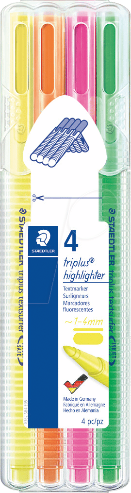 STAEDTLER 362SB4 - Textmarker