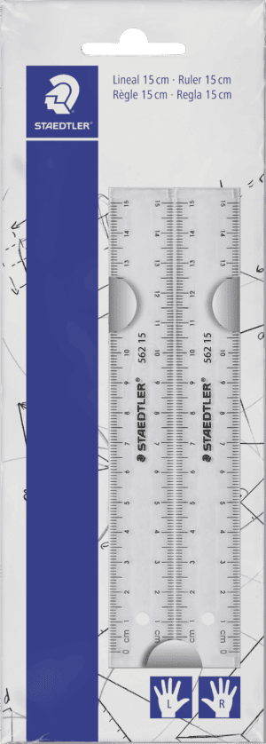 STAEDTLER 562152 - Lineal 15 cm