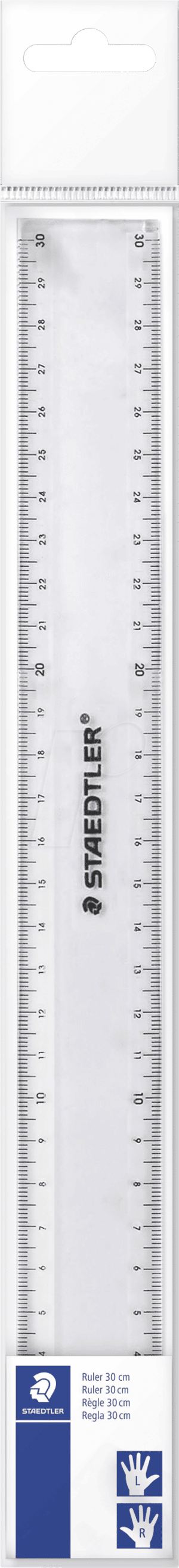 STAEDTLER 562300 - Lineal 30 cm