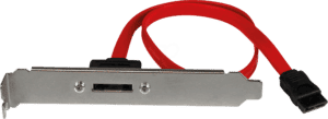 ST ESATAPLT18IN - Slotblende 1x eSATA > 1x SATA