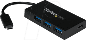 ST HB30C3A1CFB - USB 3.0 Hub 4-Port Typ-C > 1x Typ-C 3x Typ-A