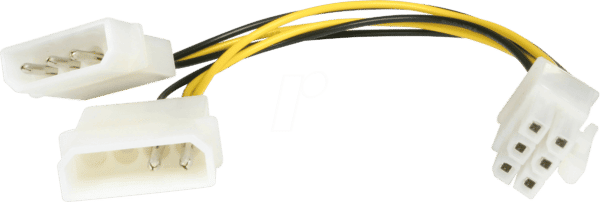 ST LP4PCIEXADAP - 2x LP4 auf 6er PCI-E