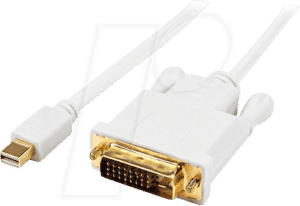 ST MDP2DVIMM6WS - Kabel Mini DP Stecker > DVI Stecker