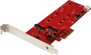 ST PEX2M2 - 2 Port M.2 SATA PCI Express Karte