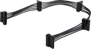 ST PYO4SATA - 4x 15-pin SATA Splitterkabel