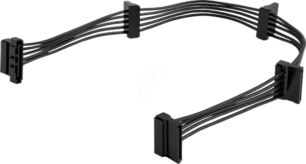 ST PYO4SATA - 4x 15-pin SATA Splitterkabel