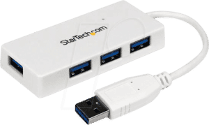 ST 4300MINU3W - USB 3.0 4 Port mini-Hub