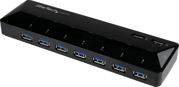 ST ST93007U2C - 7 Port USB 3.0 Hub plus 2x 2
