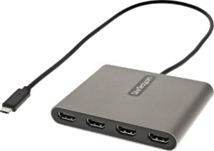 ST USBC2HD4 - USB C Stecker auf 4x HDMI Adapter