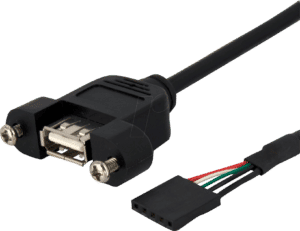 ST USBPNLAFHD3 - USB 2.0 Kabel USB-A Bu. auf USB 4-pin Header