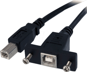 ST USBPNLBFBM1 - USB 2.0 Kabel USB-B St. auf Bu.