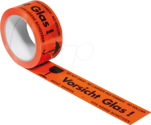 SUPRA PP GLAS - Warnklebeband Glas