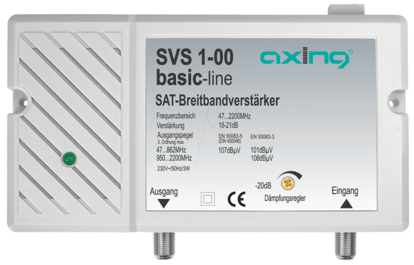 SVS 1-00 - SAT Breitbandverstärker
