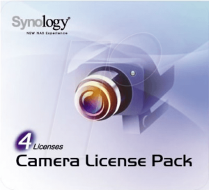 SYNOLOGY CLP4 - License Pack 4 Kamera
