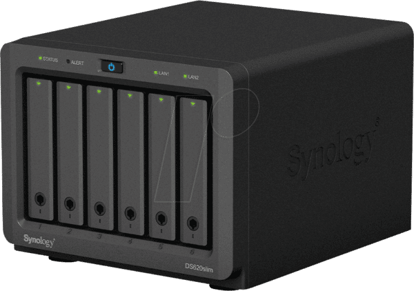 SYNOLOGY DS620S - NAS-Server DiskStation DS620slim Leergehäuse