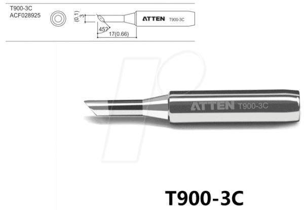 ATTEN T900-3C - Lötspitze