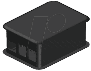 TEK-BERRY+ XL SW - Gehäuse für Raspberry Pi 3
