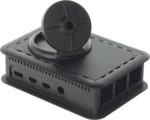 TEK-CAM4.9 BK - Gehäuse für Raspberry Pi 4 & Kamera