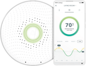 AIRTHINGS WAVE - Radon-Monitor mit App-Steuerung