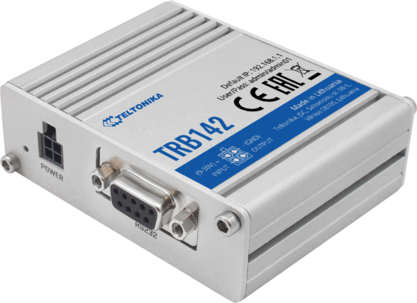 TELTONIKA TRB142 - LTE RS232 Gateway