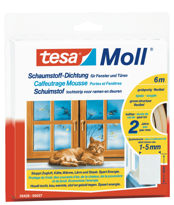 TESA 55604 WS - Schaumstoffdichtung tesamoll® Universal