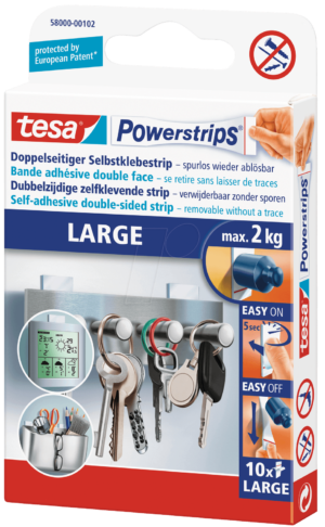 TESA 58000 - tesa® Powerstrips® Large