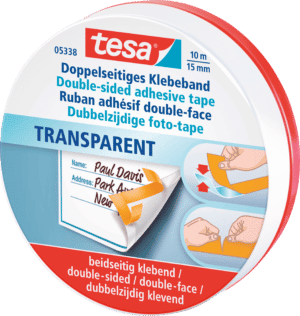 TESA 05338 - Doppelseitiges Klebeband