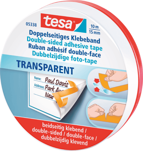 TESA 05338 - Doppelseitiges Klebeband