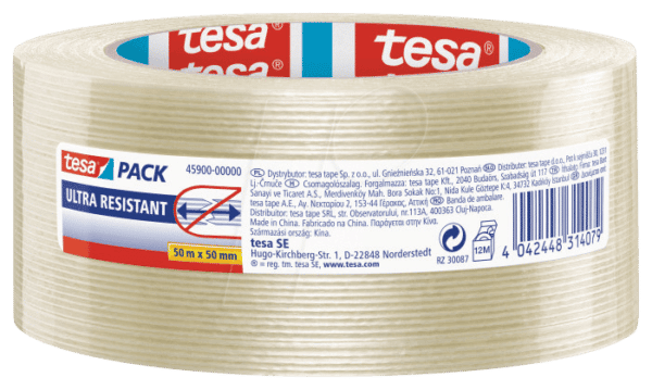 TESA 45900 - tesapack® Ultra Resistant 50 m x 50 mm