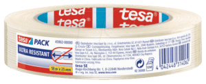 TESA 45902 - tesapack® Ultra Resistant 50 m x 25 mm