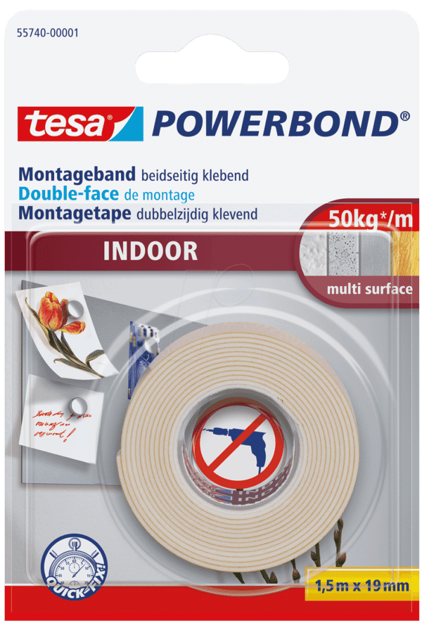 TESA 55740 - Montageband tesa Powerbond® Indoor