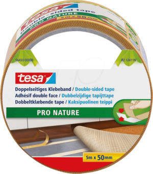 TESA 56450 - Doppelseitiges Klebeband PRO NATURE