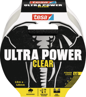 TESA 56496 - Ultra Power Clear Tape 10m:48mm